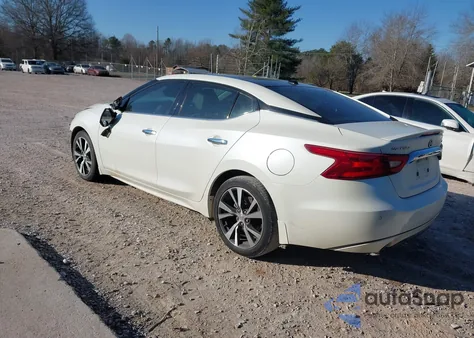 2017 Nissan Maxima 3.5 Platinum из США, поврежденный, VIN 1N4AA6AP9HC373683